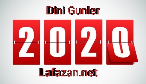 2020 Dini Günler