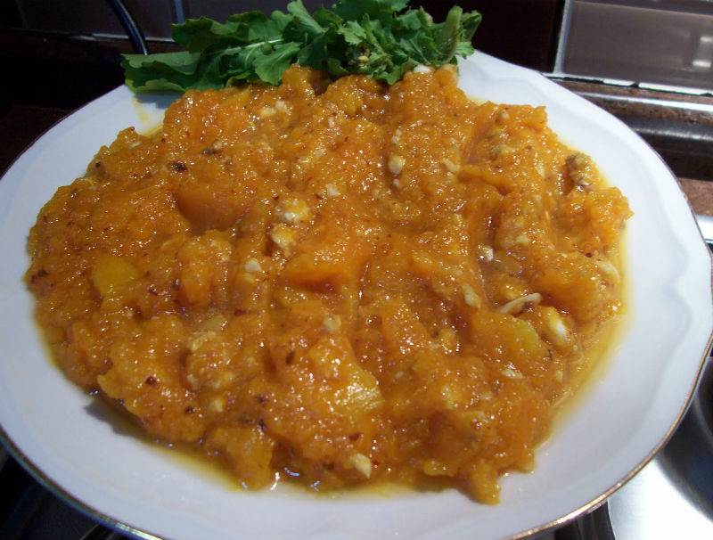 Balkabağı Mezesi Tarifi