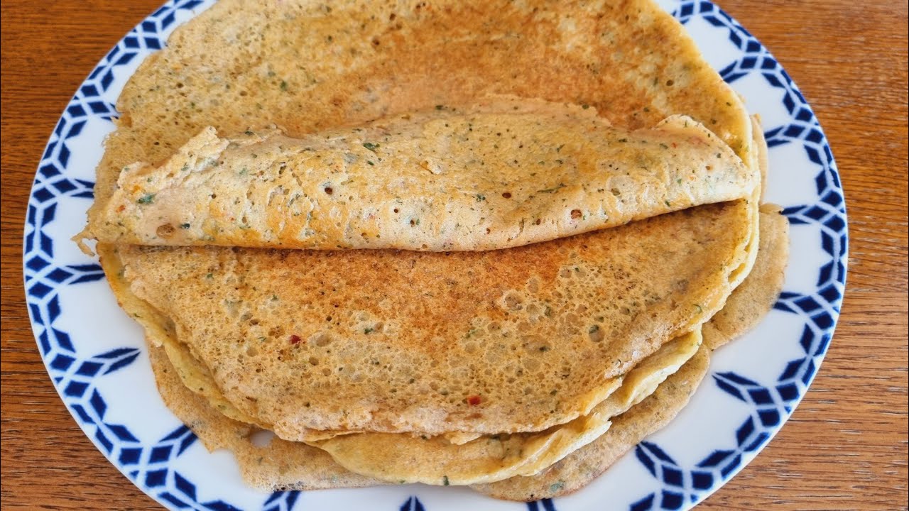 Kırmızı Mercimekli Fit Krep