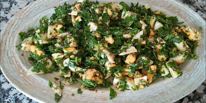 Diyabetik Diyet Yumurta Salatası